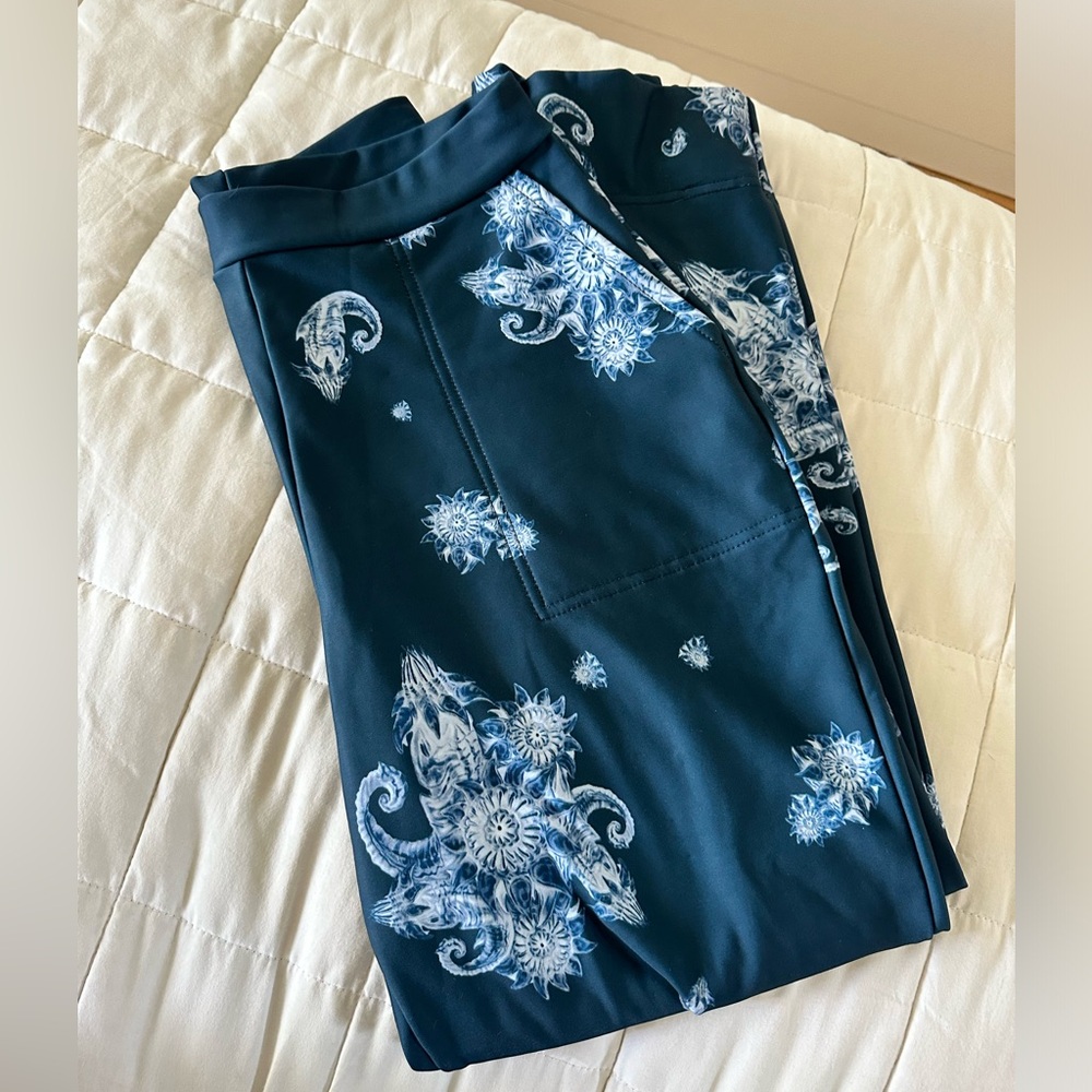 Blackmilk Baldurs Boquet Cuffed Pants